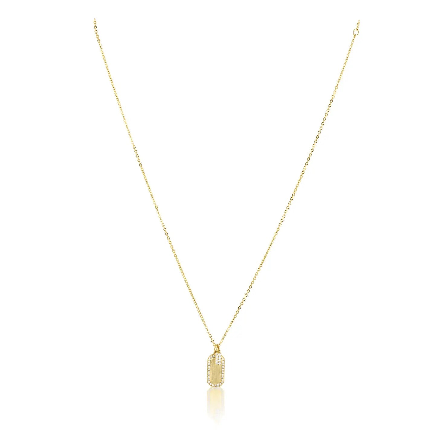 Mini Dog Tag Necklace