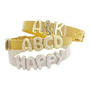 Gold Mesh Slider Bracelet