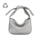 Marni Silver Recycled Vegan Crossbody Bag