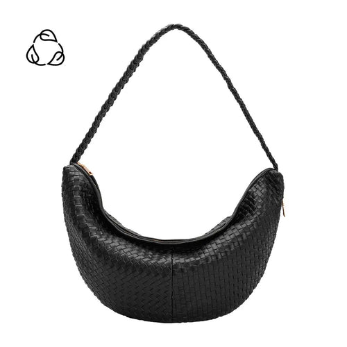 Raquel Black XL Recycled Shoulder Bag | Adore Boutique women's clothing & accessories