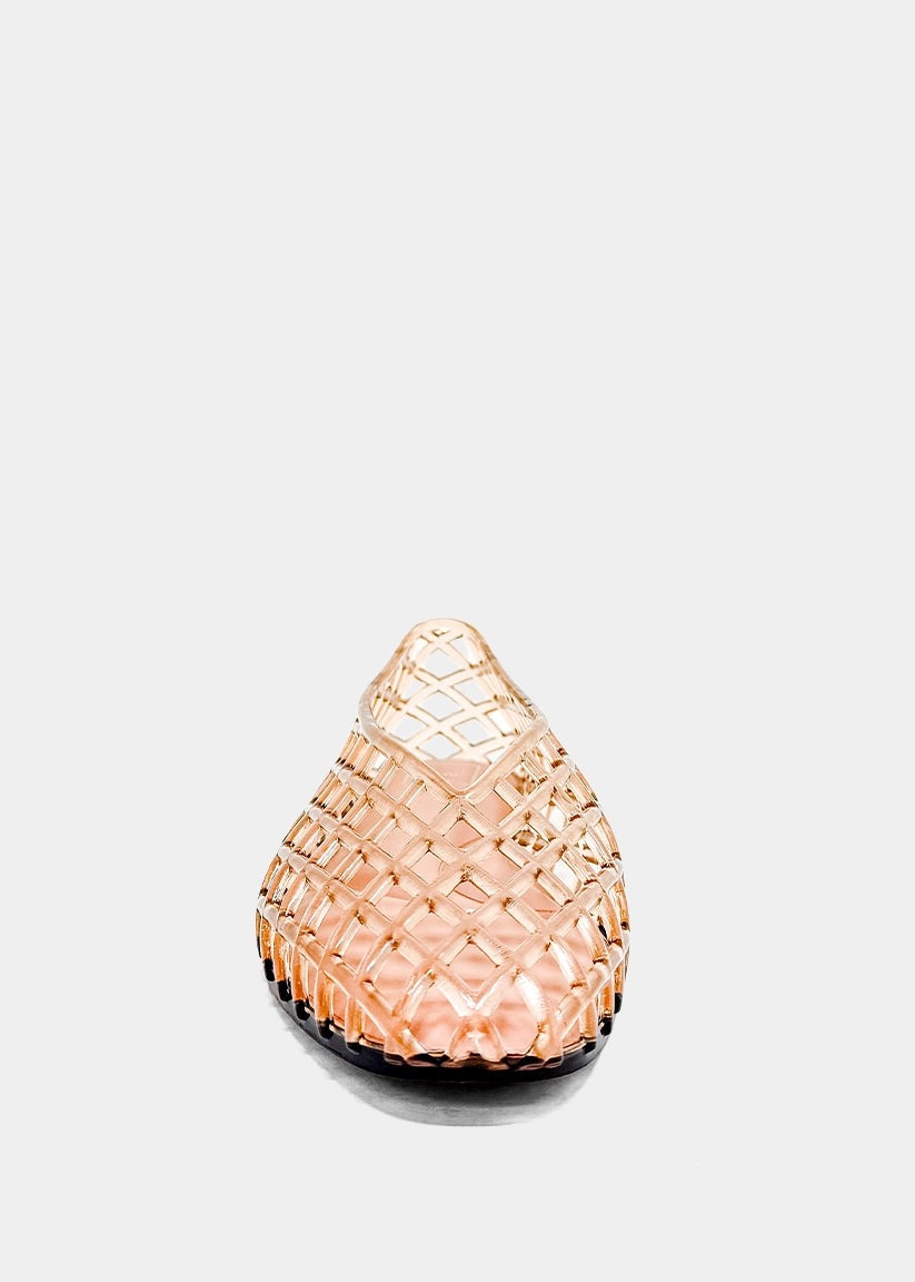 Alana Nude Jelly Flat