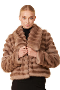 Mocha Fur Coat