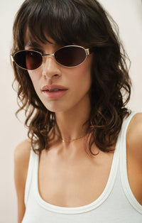 Palisades Metal Frame Polarized Sunglasses