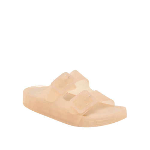 Julio Translucent Jelly Twin Buckle Strap Sandal