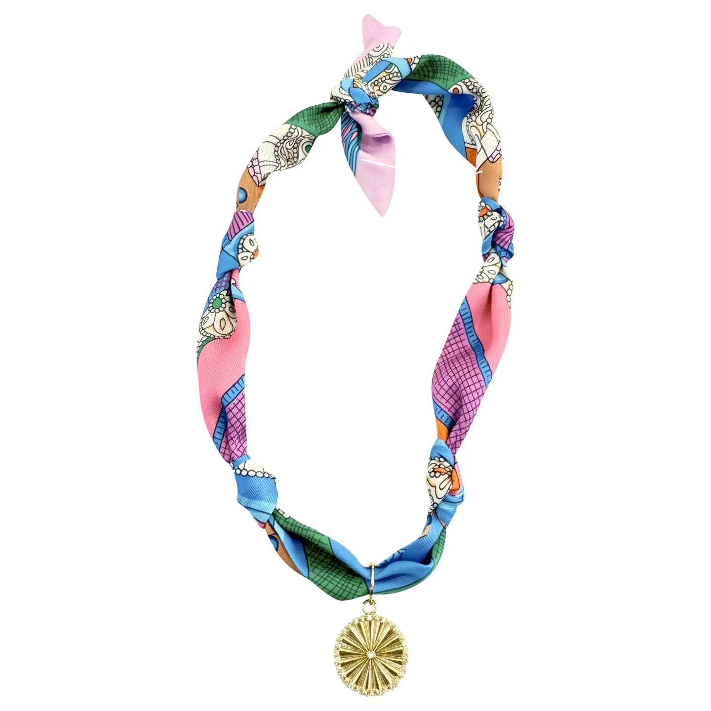 Twilly Satin Scarf | Silky Hair + Bag Accessory | 28 Prints