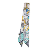Twilly Satin Scarf | Silky Hair + Bag Accessory | 28 Prints
