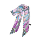 Twilly Satin Scarf | Silky Hair + Bag Accessory | 28 Prints
