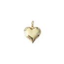 Puffy Heart Scarf Charm