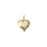 Puffy Heart Scarf Charm