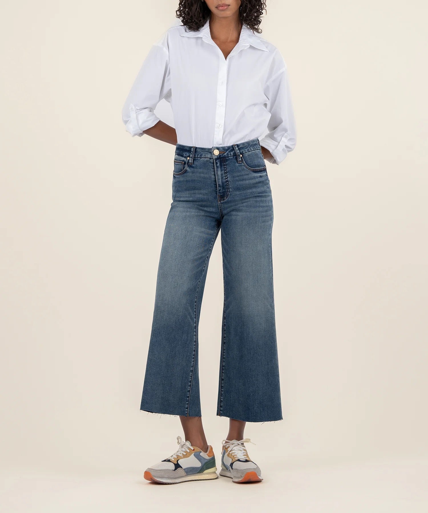 Meg HR Fab AB Wide Leg - Peacefully