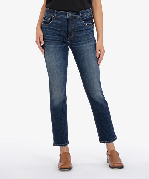 Reese High Rise Fab AB Ankle Straight Leg Jean in Enchantment