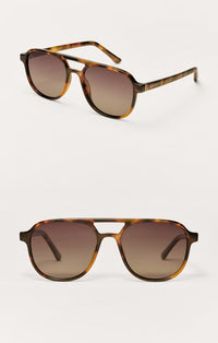 Tourist Polarized Rectangular Sunglasses