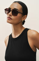 Tourist Polarized Rectangular Sunglasses