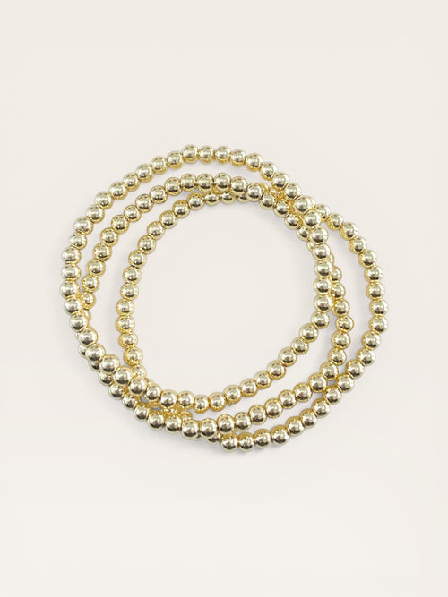 Large Gold Beaded Bracelet | Adore Boutique women's clothing & accessories