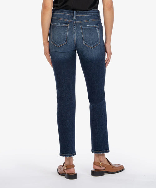 Reese High Rise Fab AB Ankle Straight Leg Jean in Enchantment