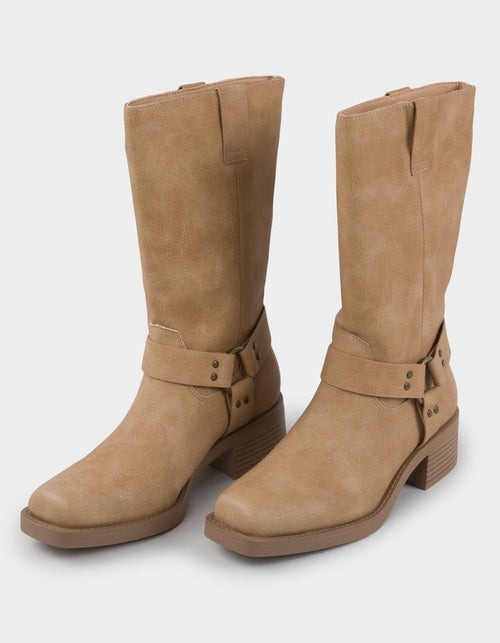 Autumn Engineer Pull On O Ring Stirrup Tall Boot