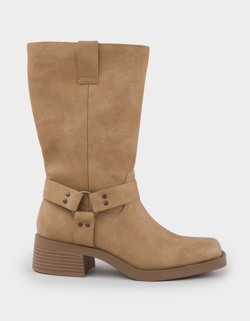 Autumn Engineer Pull On O Ring Stirrup Tall Boot