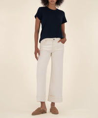 Meg HR Fab AB Wide Leg - Candle