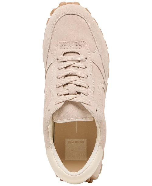 Tricia Monochromatic Suede Platform Sneaker