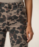 Kelsey HR Ankle Flare Animal Print