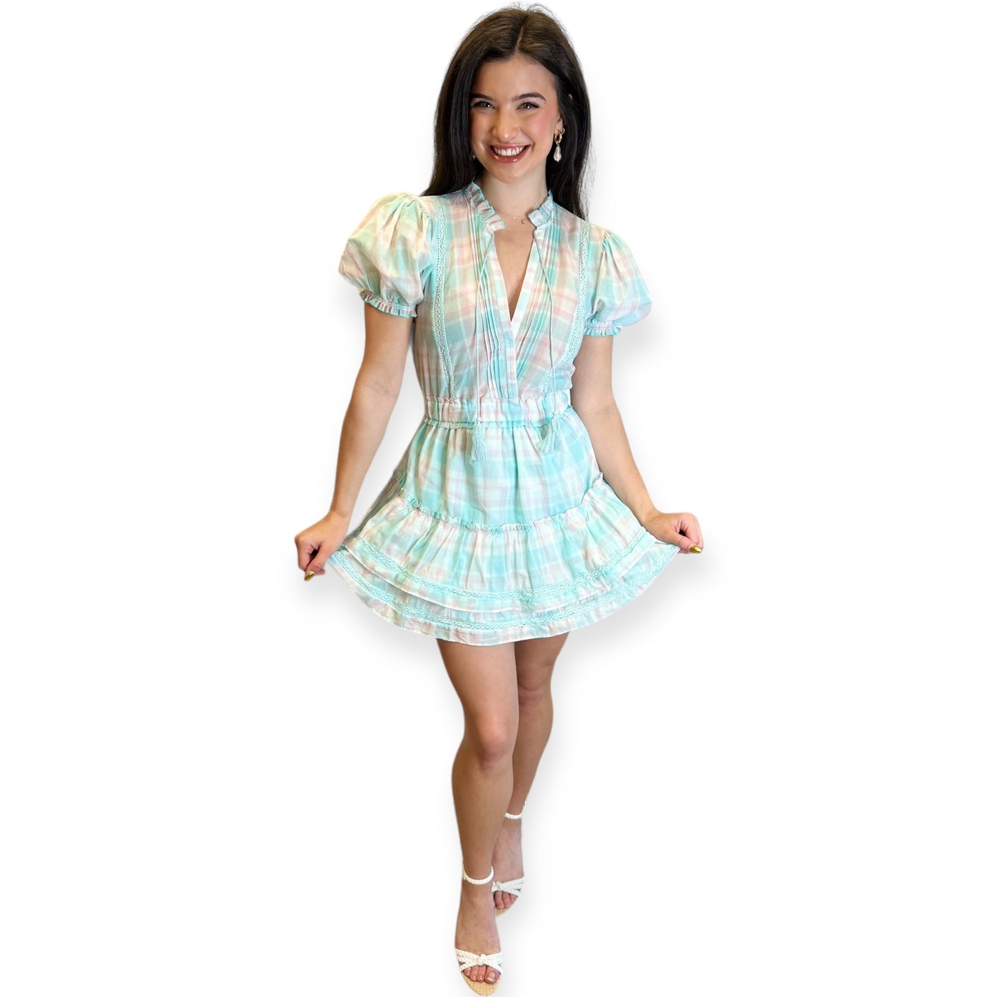 Mini Ruffle Tier Dress