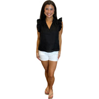 Heidi Linen Top