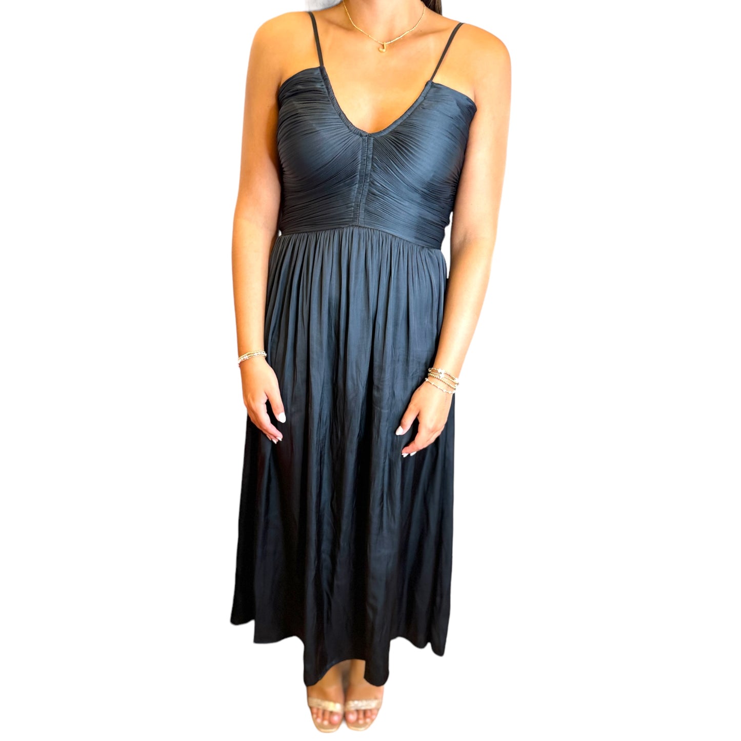 Black Claudine Dress