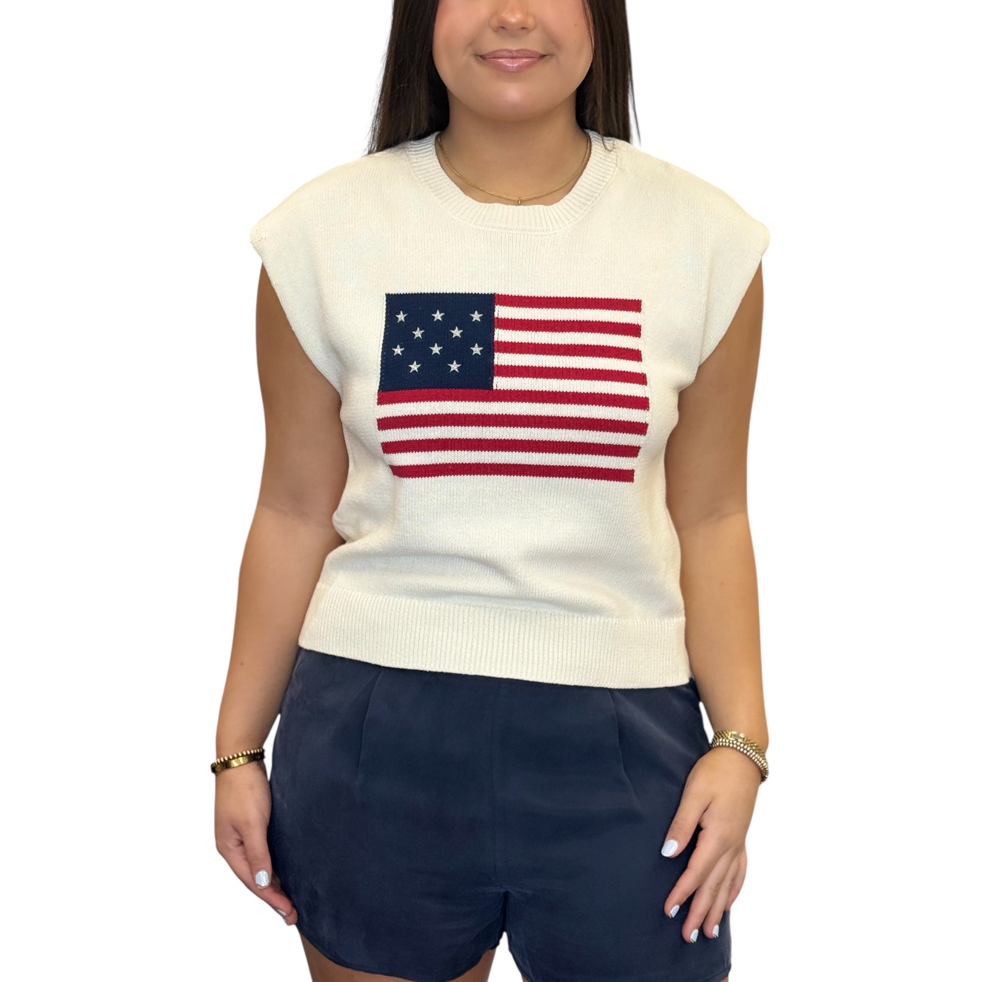 American Dream Flag Sweater