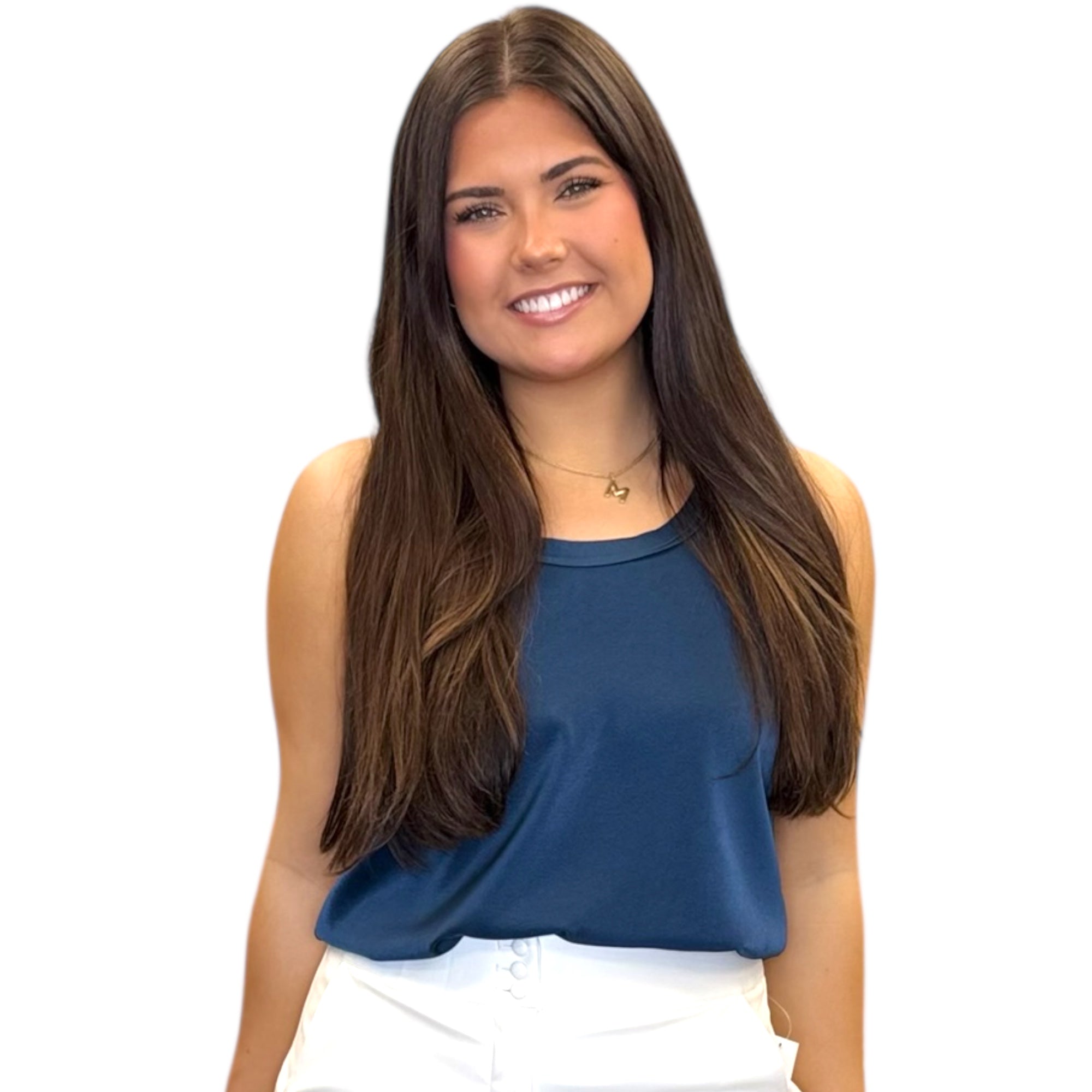 Cassidy Tank - Navy