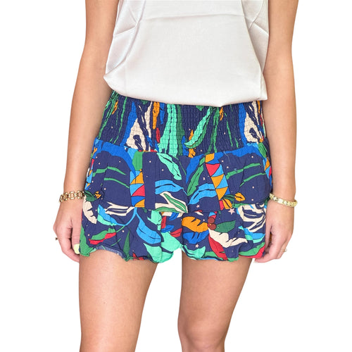 Midnight Stars Island Tier Skort | Adore Boutique women's clothing & accessories