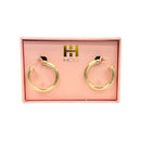 Hoo Hoops 1.5- Brushed Gold