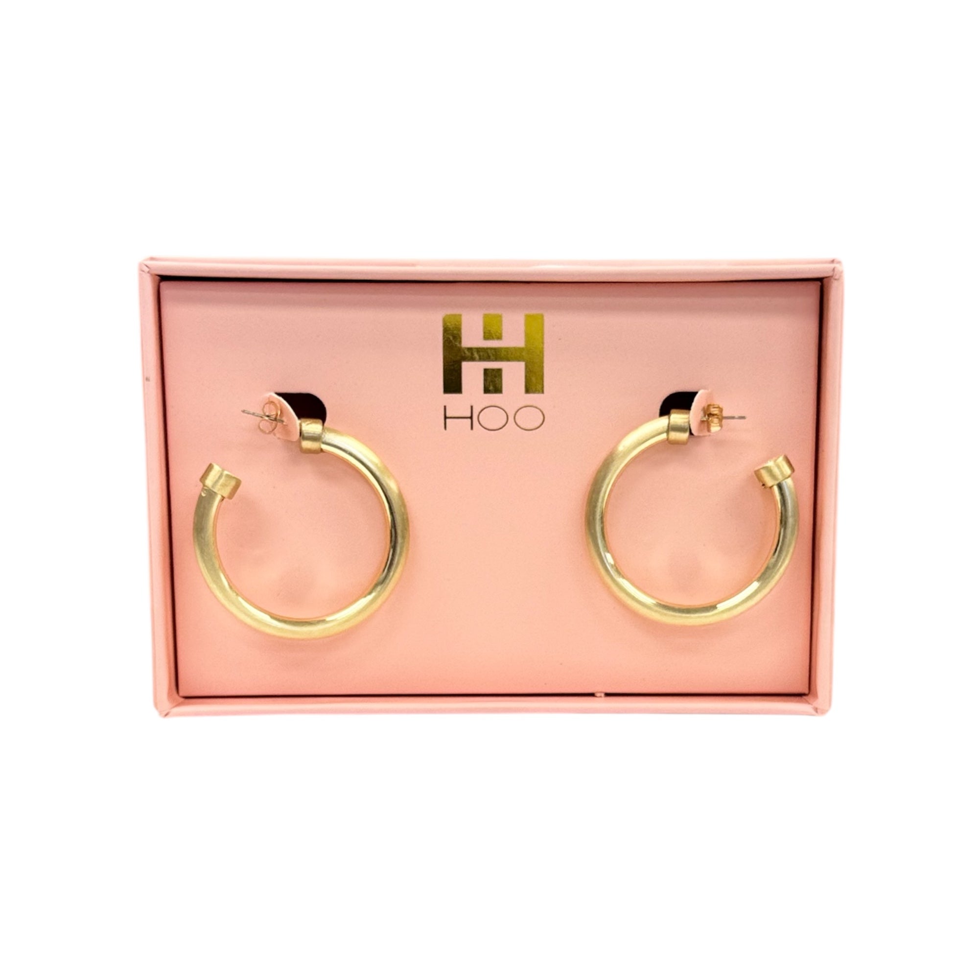 Hoo Hoops 1.5- Brushed Gold