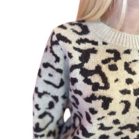 Gisela Animal Print Sweater
