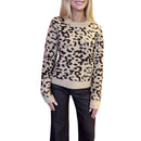 Gisela Animal Print Sweater