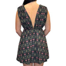 Indigo Garden Bow Dress