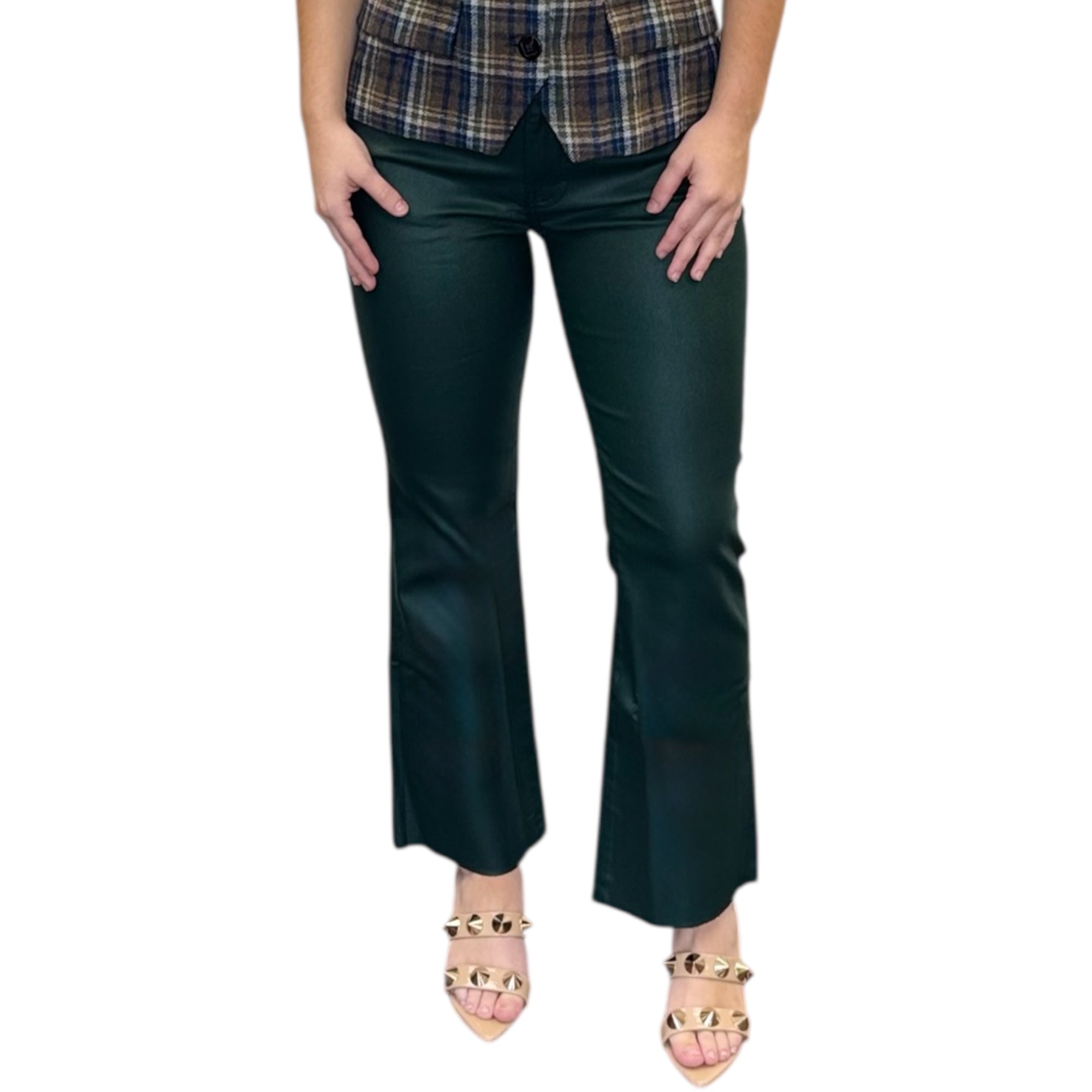 Kelsey HR Ankle Flare- Coated Forest