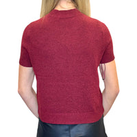 Vhari Mock Neck Top
