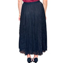 Madison Textured Pleated Skirt