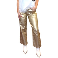 Charlotte HR Wide Leg - Gold