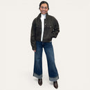 Emrie Coated Denim Jacket