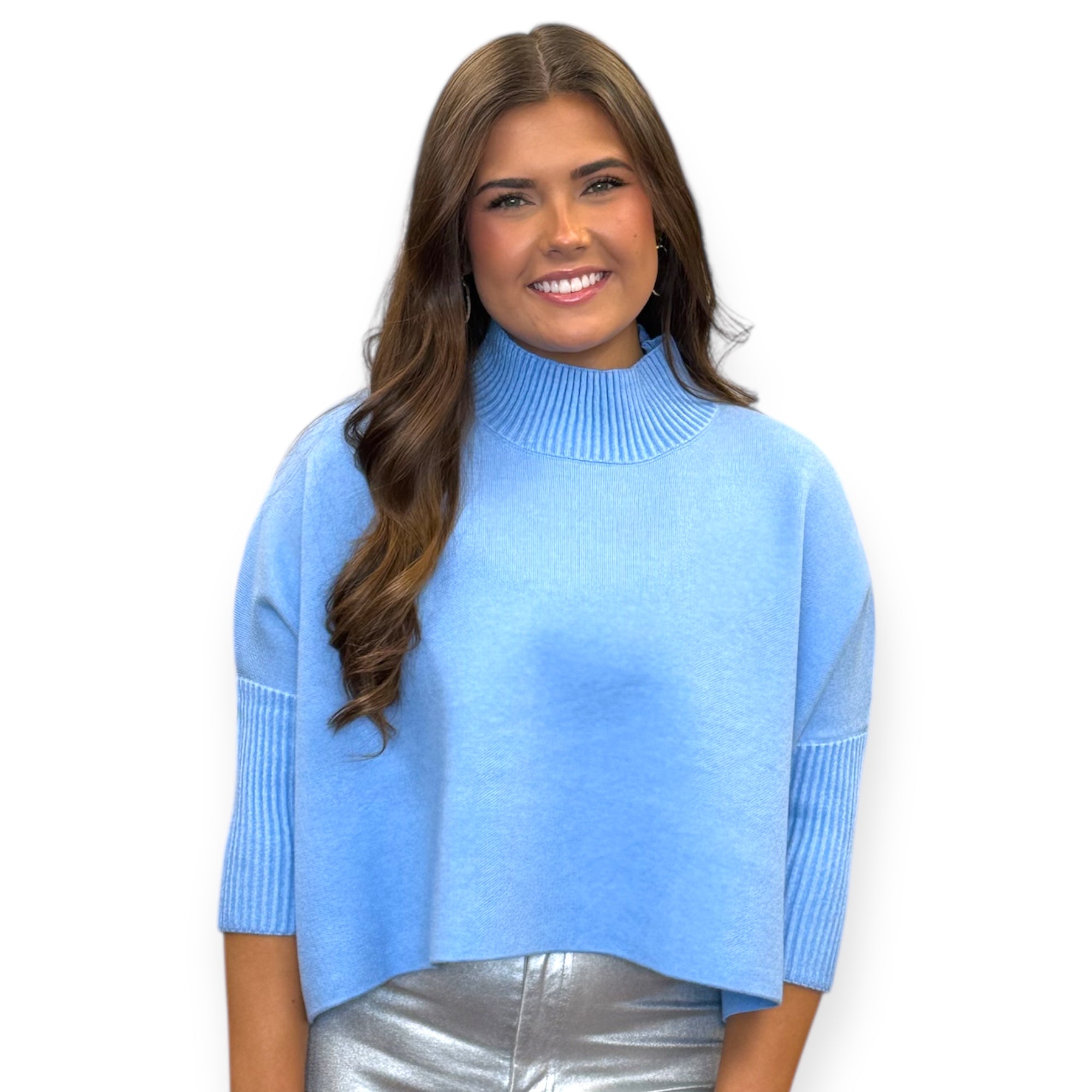 Aja Sweater - Light Blue