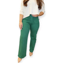 Patch Pocket Wide Leg - Green