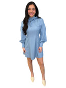 Chambray Mini Dress