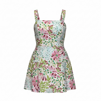 Garden Gala Jacquard Romper