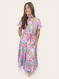 Lena Dress- Petal Parade