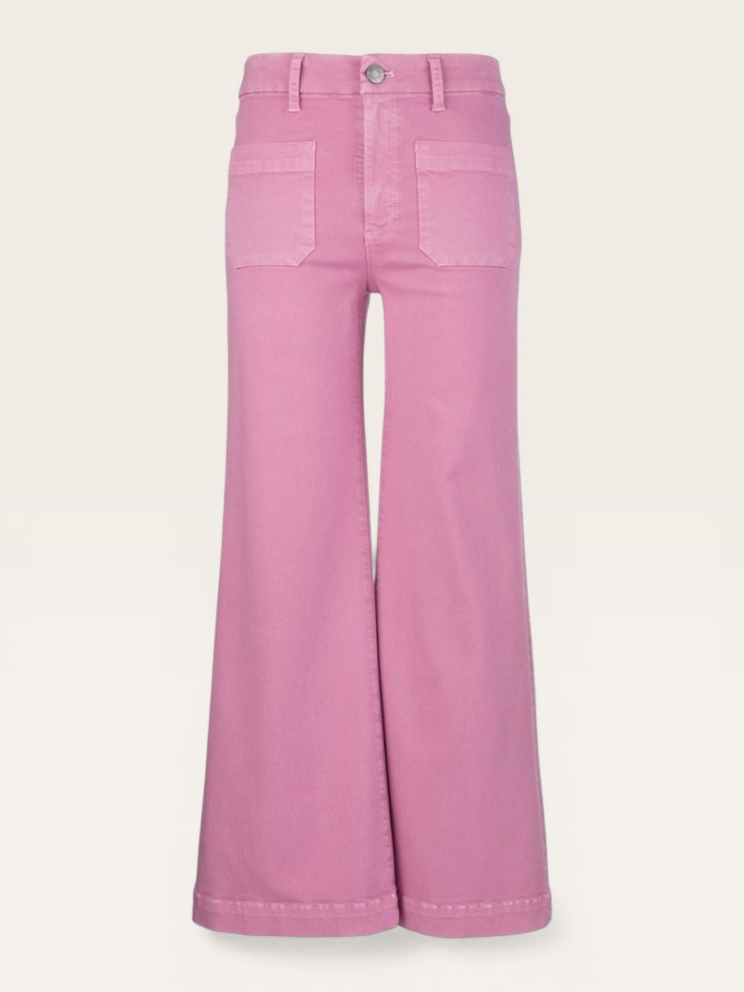 Meg HR Wide Leg Patch Pocket- Cupcake