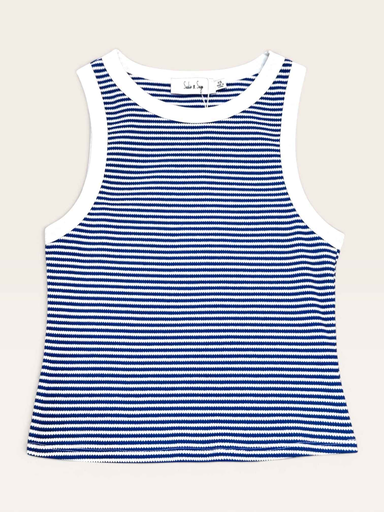 Palma Striped Knit Tank