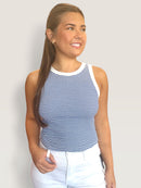 Palma Striped Knit Tank | Adore Boutique women's clothing & accessories