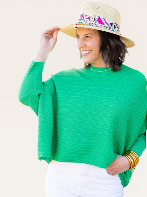 Aiko Aja Top- Verde | Adore Boutique women's clothing & accessories