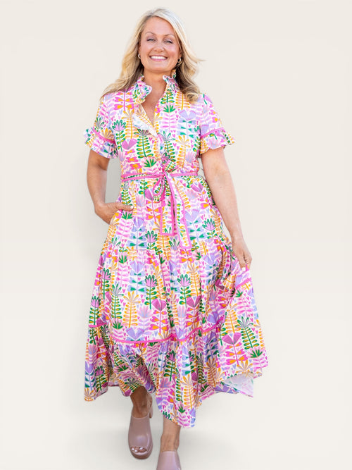 Lena Dress- Petal Parade | Adore Boutique women's clothing & accessories